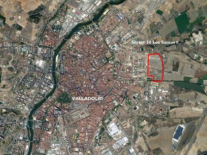 S35.4 — Cuota indivisa (50%) de parcela en el sector Los Santos II de Valladolid