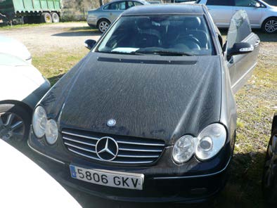 Mercedes Benz CLK 55AMG. Matrícula 5806 GKV